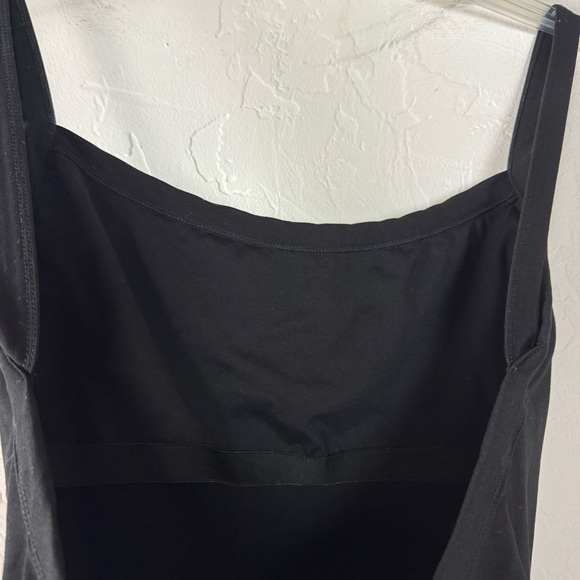 Garage One Piece Romper Athletic Workout Playsuit Solid Black Short Low Back - Picture 6 of 8